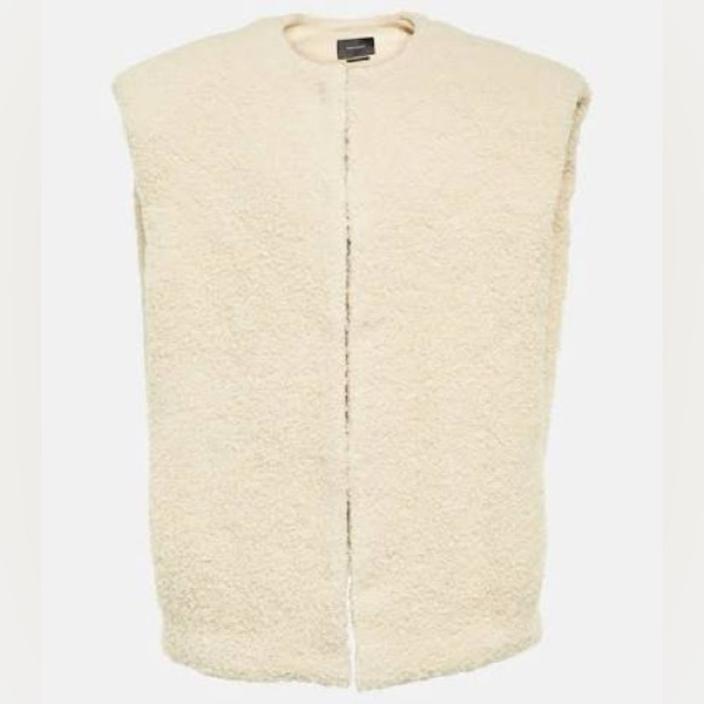 Isabel Marant Sherpa Wool Gwendalia Vest